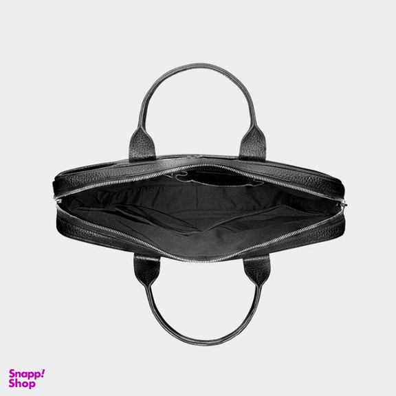 کیف اداری مردانه نوین چرم مدل دو دسته هاوری کد Fd- BE4817