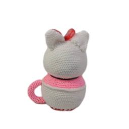 عروسک بافتنی مدل ماگ valentine