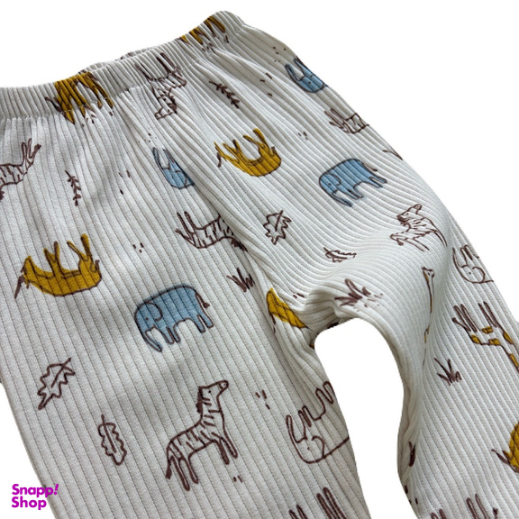 شلوار نوزاد طرح حیوانات کد 1330