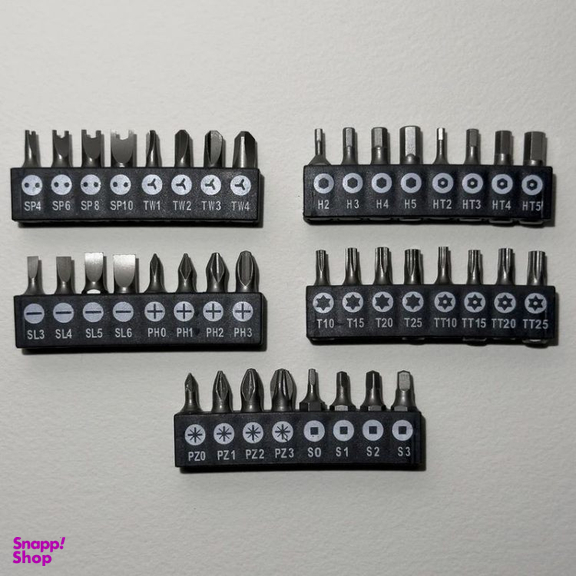 پیچ گوشتی شارژی اینکو کد CSDLI04062 مجموعه 43 عددی