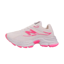 کفش پیاده روی زنانه مدل نیو فیس کد 14 رنگ سفید صورتی