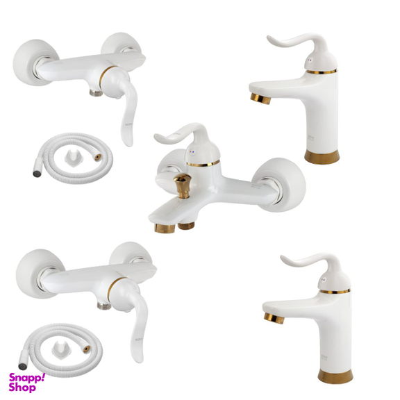 ست شیرآلات کسری مدل رابین مجموعه 7 عددی