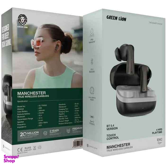 ایرفون بلوتوثی گرین لاین مدل Manchester