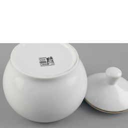 قندان شرکت صنایع چینی تقدیس مدل دوبلین خط طلا