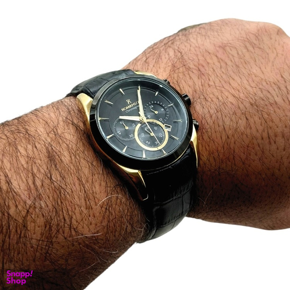 ساعت مچی عقربه ای مردانه رومانسون کد 2066BK-GD