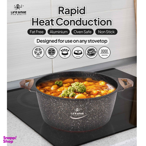 سرویس پخت و پز 10 پارچه لایف اسمایل مدل LIFEP13N-10