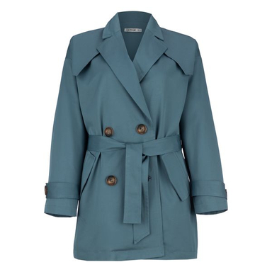 بارانی زنانه مدل  228141 رنگ آبی