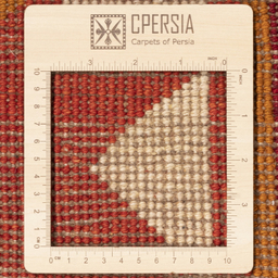 گبه دستباف کناره سی پرشیا کد 122594 سایز 2.02x1.05 متر