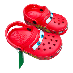 صندل پاپا کد 129110 مدل ماشین ها رنگ قرمز