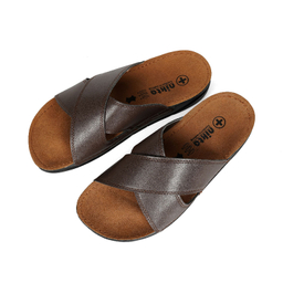 دمپایی مردانه نیکتا مدل الوند رنگ قهوه ای