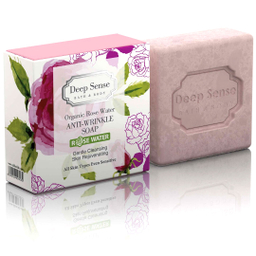 صابون آرایشی دیپ سنس مدل Organic Rose Water وزن 75 گرم