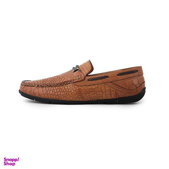 کفش کالج مردانه چرم آگوست مدل HN 210002