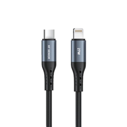 کابل دیتا Type-C به Lightning کی اف-سنیور کد KF Senior S89-C.IP طول 1.2 متر