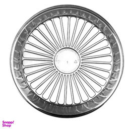 بشقاب یکبار مصرف تک ظرف کد 267214 بسته 25 عددی