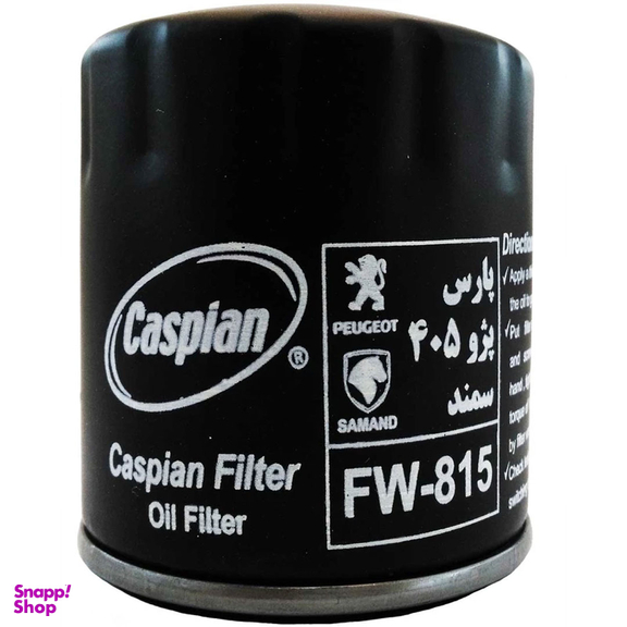 فیلتر روغن خودروی کاسپین مدل FW-815 مناسب برای پژو 405