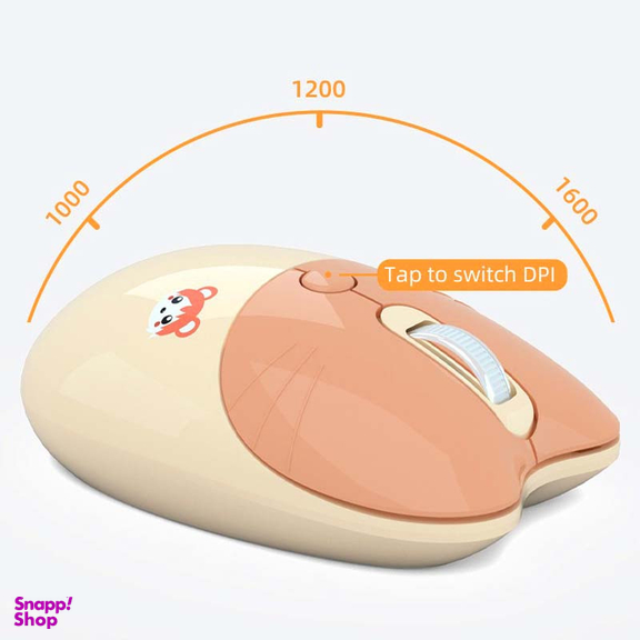 کیبورد و ماوس بی سیم مافی مدل candy fashion multicolor