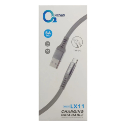 کابل دیتا USB به Type-C اکسیژن مدل LX11 طول 1 متر