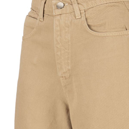 شلوارک زنانه سرژه مدل 229126 کتان رنگ کرم