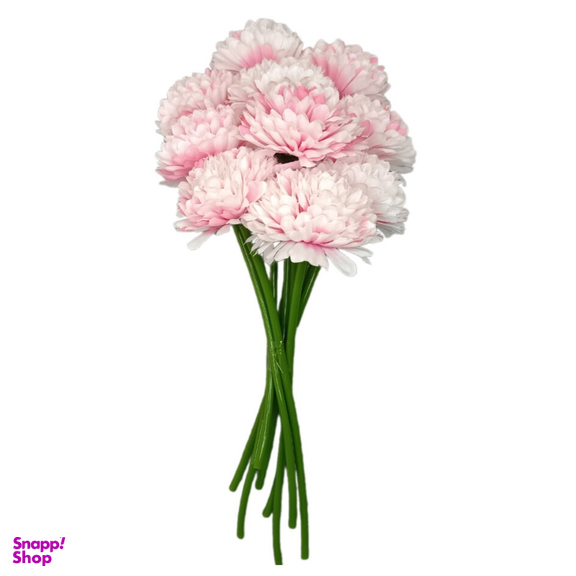 دسته گل مصنوعی مدل داوودی بسته 10 عددی