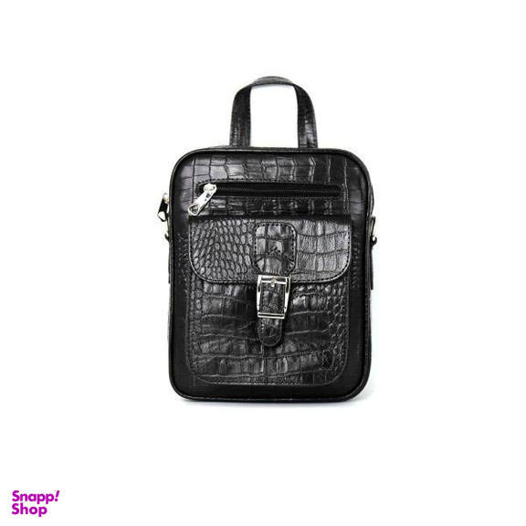 کیف دوشی مردانه مستر چرم مدل کروکو کد MRC1316-13