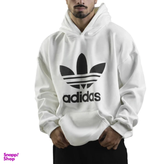 هودی ورزشی مردانه مدل GS-m-M-263504 رنگ سفید