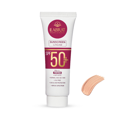 کرم ضد آفتاب رنگی ایلابرت مدل Light Beige حجم 40 میلی‌لیتر