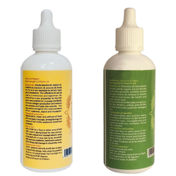 روغن تقویت کننده مو، مژه و ابرو مرهم یاب مدل پسته و شش گیاه حجم 80 میلی لیتر مجموعه 2 عددی