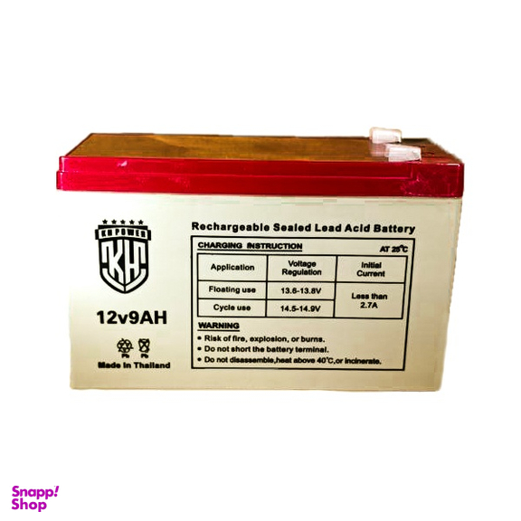 باتری UPS کی اچ پاور مدل 9 آمپر کد 12v9h