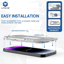 محافظ صفحه نمایش گوشی موبایل لیتو کد Autoinstall مناسب اپل iPhone 16 Pro