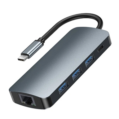 هاب 9 پورت USB-C ریمکس مدل RU-U91