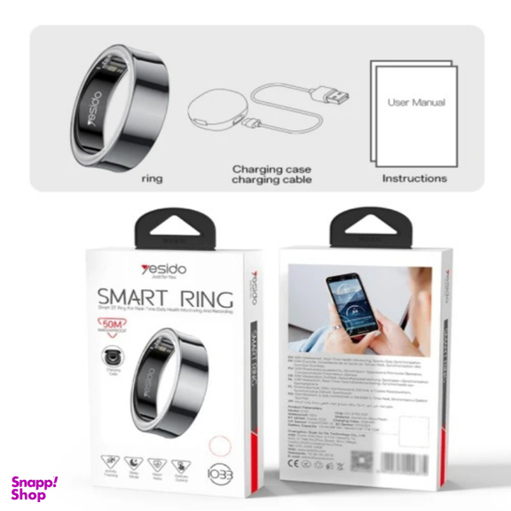 حلقه هوشمند یسیدو مدل IO33 سایز 8