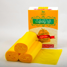 کیسه زباله رولی البرز پلاس کد 54 سایز 50×65 سانتی متر