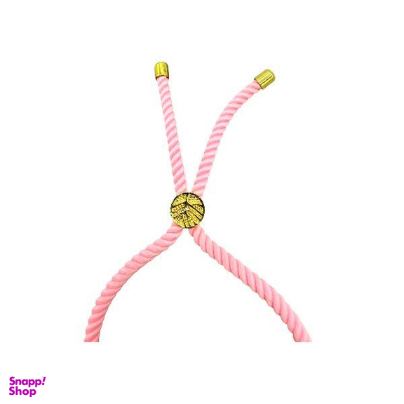 دستبند طلا ۱۸ عیار زنانه پانسی طرح لوتوس کد D50572