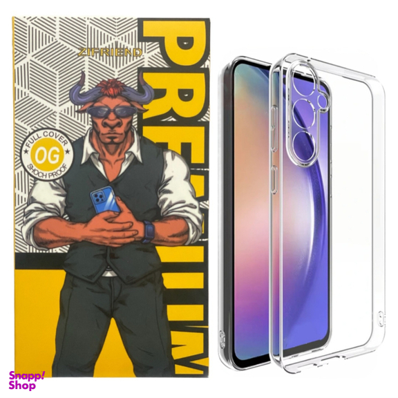 کاور گوشی موبایل زیفرند مدل ژله ای محافظ لنز دار مناسب برای سامسونگ Galaxy S24 FE