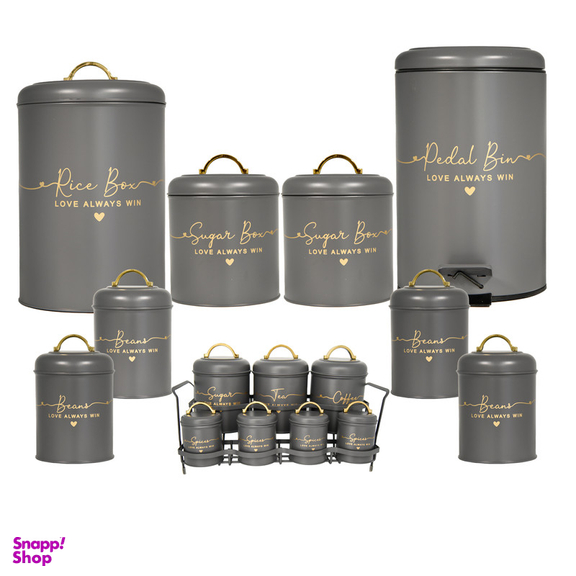 سرویس آشپزخانه بی.وی.کی 16 پارچه مدل l.o.v.e کد XR_805695