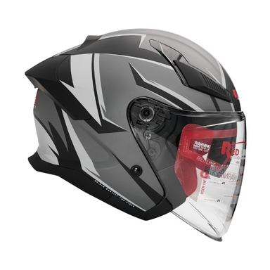 کلاه کاسکت بدون فک ردلاین مدل 965 Grey Twilight