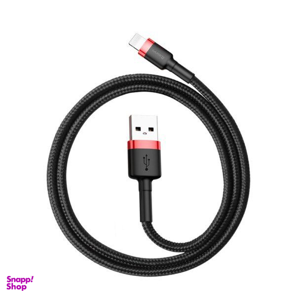 کابل تبدیل &nbsp;USB به لایتنینگ بیسوس مدل (CAFULE (2.4A طول 50 سانتی متر