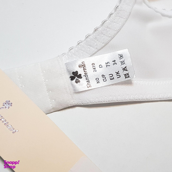 سوتین زنانه شاندرمن مدل بدون فنر viola کد 5080-2410-03 رنگ سفید