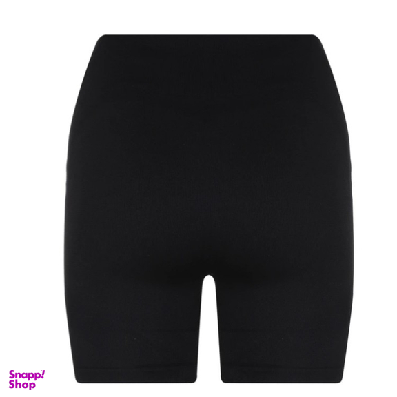 ست 3 تکه نیم تنه کراپ، لگ و شلوارک ورزشی زنانه دریم اسلیم کد T799 رنگ مشکی