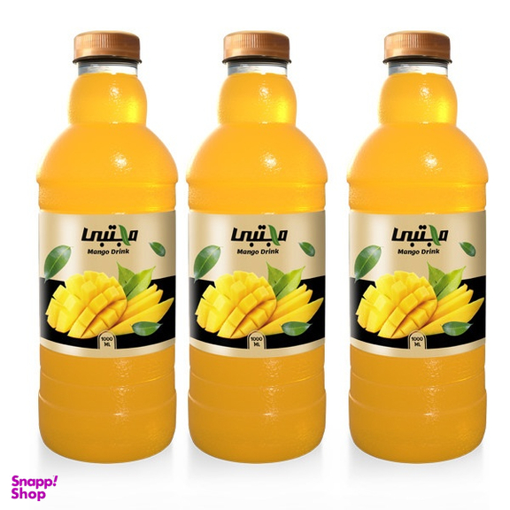 نوشیدنی انبه مجتبی حجم ۱ لیتر بسته 3 عددی