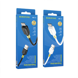 کابل تبدیل USB به لایتنینگ بروفون مدل BX59 طول 1 متر