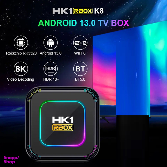اندروید باکس اچ‌ کی 1 مدل HK1 K8