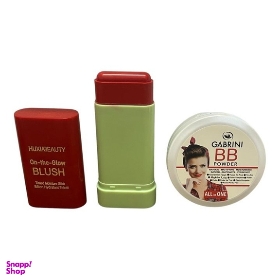 پنکیک گابرینی شماره 101 به همراه رژگونه استیکی کد 654