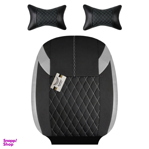 روکش صندلی خودرو سوشیانت مدل گندم مناسب برای پژو پارس به همراه پشت گردنی