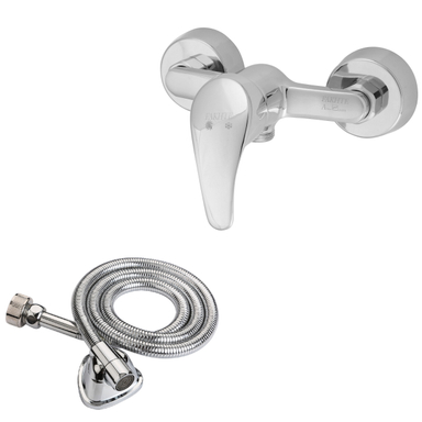 شیر سرویس بهداشتی فاخته مدل ماهان به همراه شیلنگ