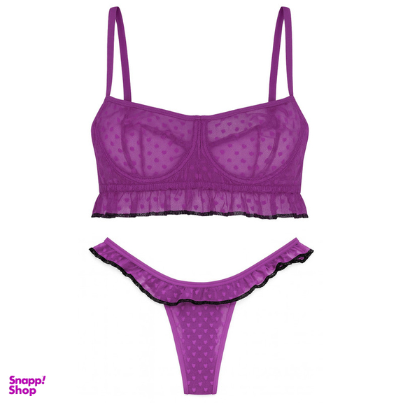 ست شورت و نیم تنه زنانه ماییلدا مدل فنردار کد 5432-606