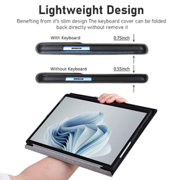 کیف و قاب کلاسوری تبلت مدل Aban-7 مناسب سرفیس پرو 7 و 7 پلاس