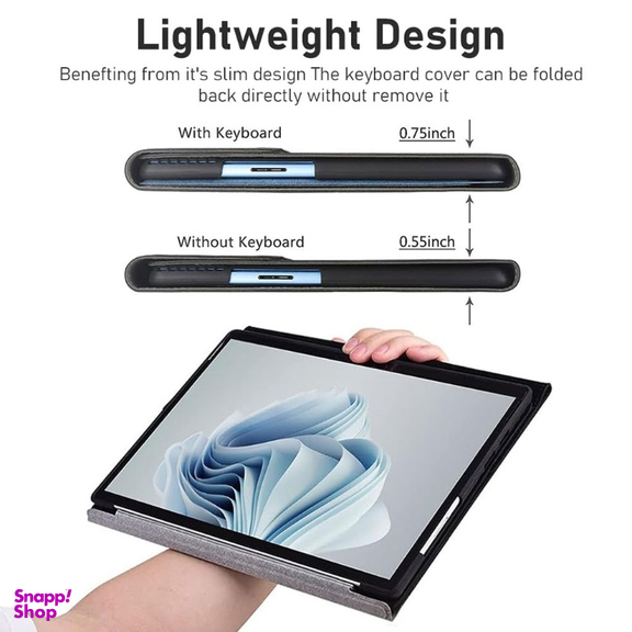 کیف و قاب کلاسوری تبلت مدل Aban-7 مناسب سرفیس پرو 7 و 7 پلاس