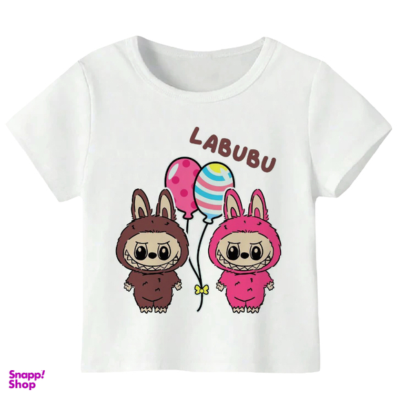 تیشرت دخترانه مدل A57 Labubu