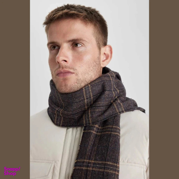 شال گردن مردانه دفکتو مدل Tourk4455
